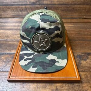 Ace Cap Inc Star Camo Snapback Hat Adjustable